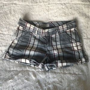 Abercrombie & Fitch Plaid Shorts